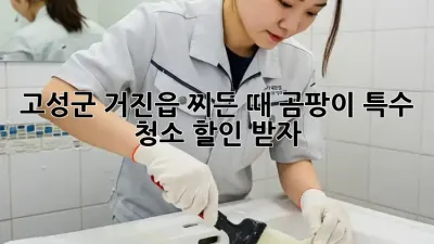 고성군 거진읍 찌든 때, 곰팡이? 특수 청소 할인 받자!